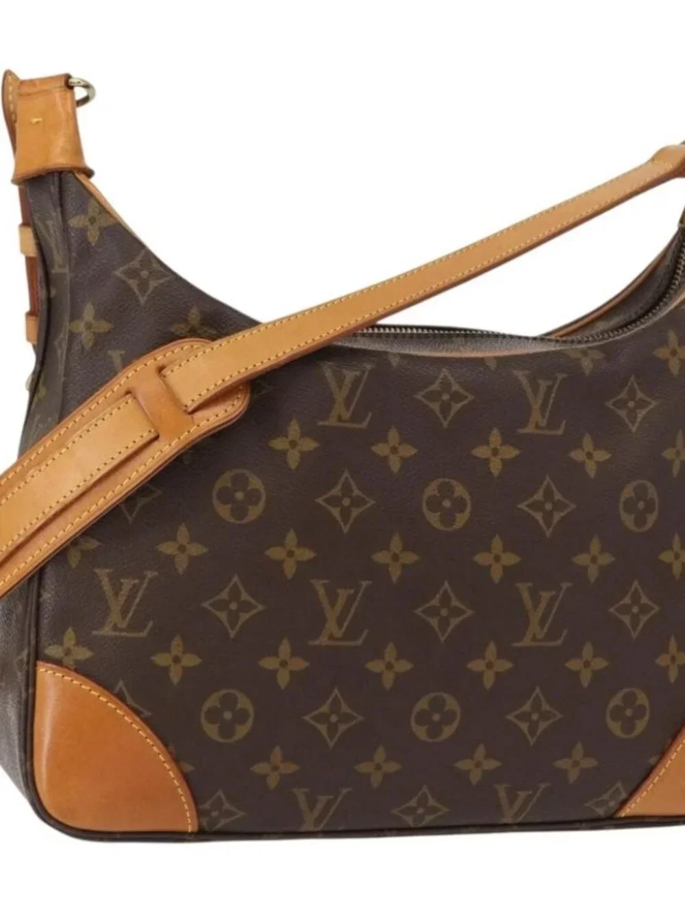 LOUIS VUITTON Monogram Boulogne 30 Shoulder Bag M51265 LV Auth 155667V